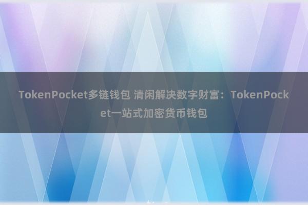 TokenPocket多链钱包 清闲解决数字财富：TokenPocket一站式加密货币钱包